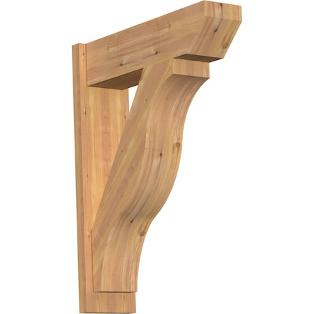 Ekena Millwork Funston Slat Smooth Outlooker, Western Red Cedar, 7 1/2"W x 26"D x 34"H OUT08X26X34FST06SWR